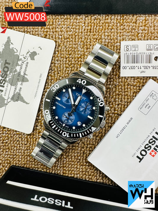 Tissot Seastar 1000 T120.417.11.041.01  Chronograph Quartz Stainless Steel Men’s Watch