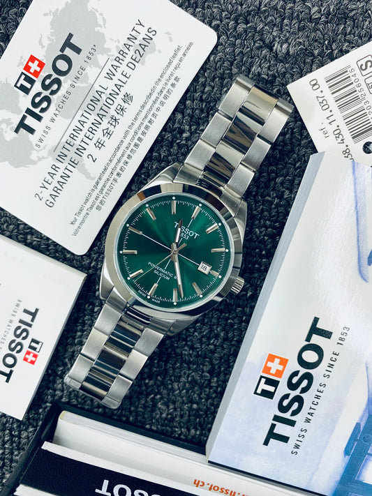 Tissot 127407 A Powermatic 80 Silicium Automatic Stainless Steel Men’s Watch