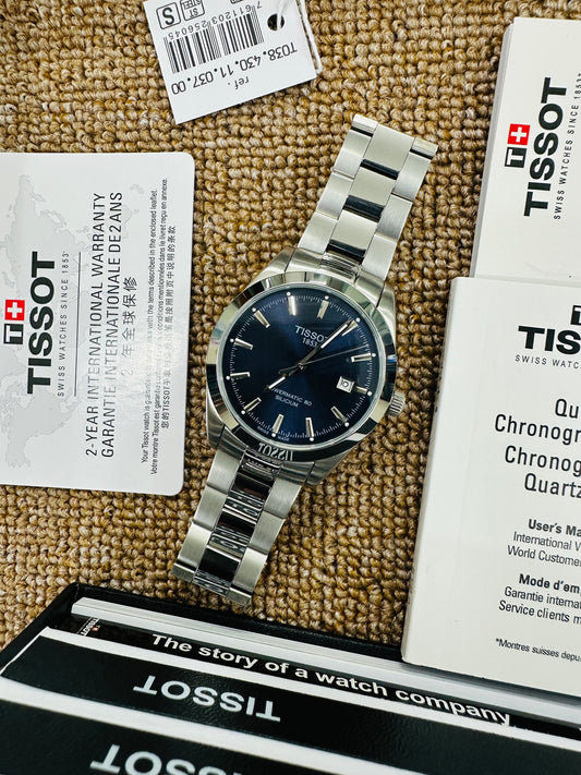 Tissot 127407 A Powermatic 80 Silicium Automatic Stainless Steel Men’s Watch