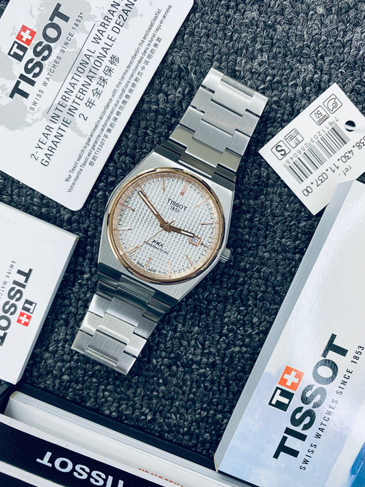 Tissot PRX T125617 A Chronograph Quartz Stainless Steel Men’s Watch