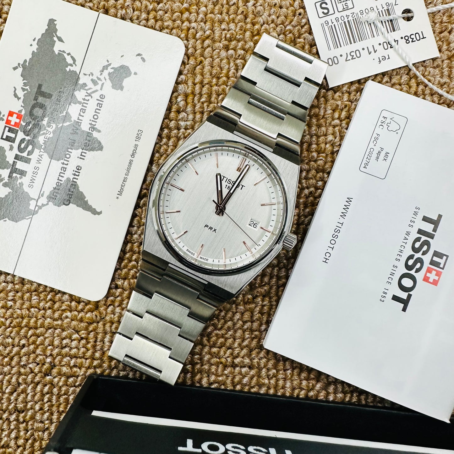 Tissot PRX T035407 A Quartz Complete Stainless Steel Men’s Watch
