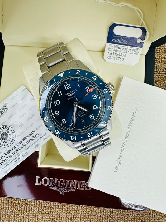 Longines Spirit Zulu 42mm Automatic Stainless Steel Chain Men’s Watch