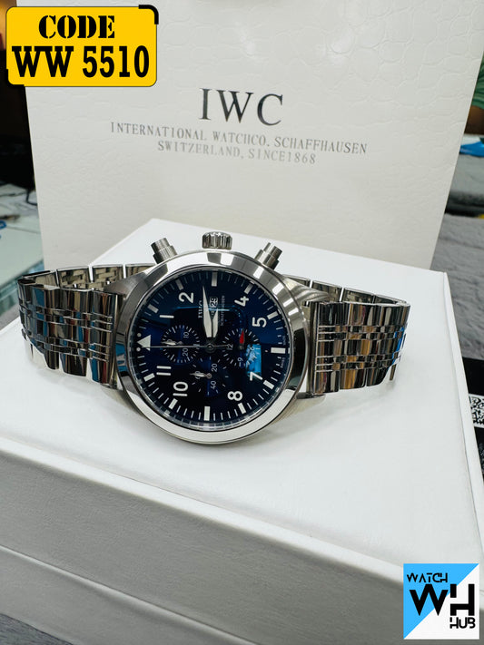 IWC Pilot Automatic Genuine Stainless Steel Euro Grade Men’s Watch