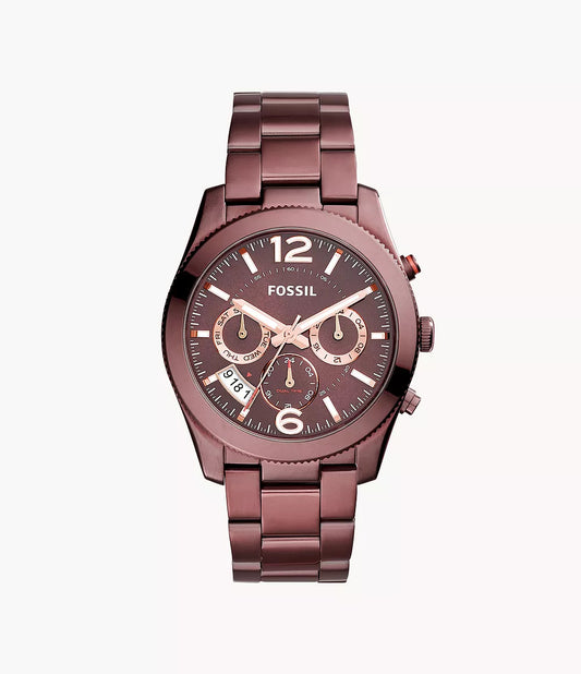 Fossil ES4110 Quartz Chronograph Stainless Steel Chain Women’s Watch