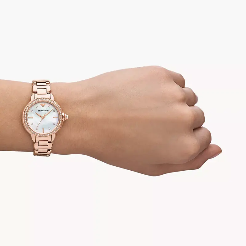 Emporio Armani AR11523 Quartz Stainless Steel Chain Lady’s Watch