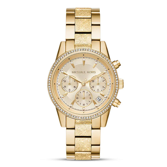 Michael Kors MK6597 Chronograph Quartz Stainless Steel Chain Ladies Watch
