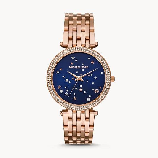 Michael Kors MK3728 Chronograph Quartz Stainless Steel Chain Ladies Watch