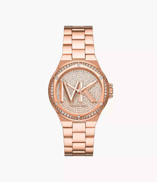 Michael Kors MK7230 Lennox Rose Gold-Tone Quartz Stainless Steel Women’s Watch