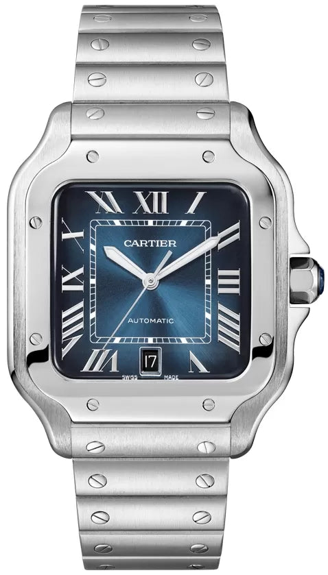 Cartier Santos de Cartier WSSA0030 Atuomatic 40mm Silver Swiss Grade Men’s Watch