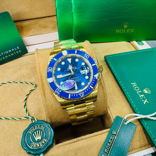 Rolex Submariner Date 126618LB Blue Yellow Gold 41 mm Swiss Grade Men’s Watch
