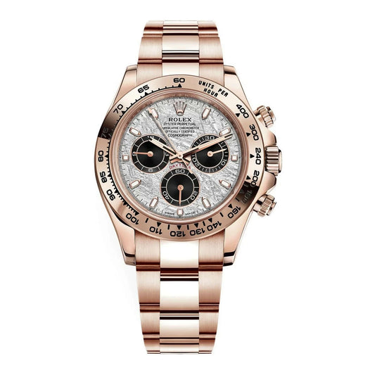 Rolex Daytona 116505 Rose Gold Meteorite Dial 40mm Swiss Grade Men’s Watch