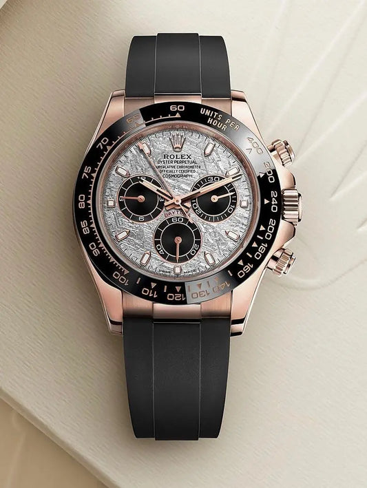 Rolex Daytona OysterFlex 40mm 116518LN Meteorite Dial Swiss Grade Men’s Watch