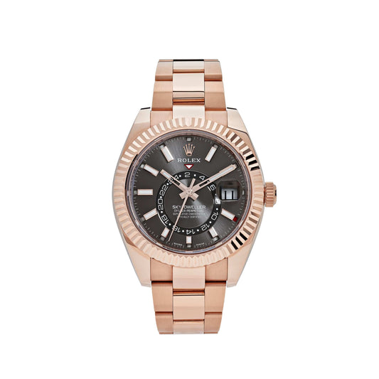 Rolex Sky-Dweller Slate Dial 336935 Rosegold 42mm Swiss Grade Men’s Watch