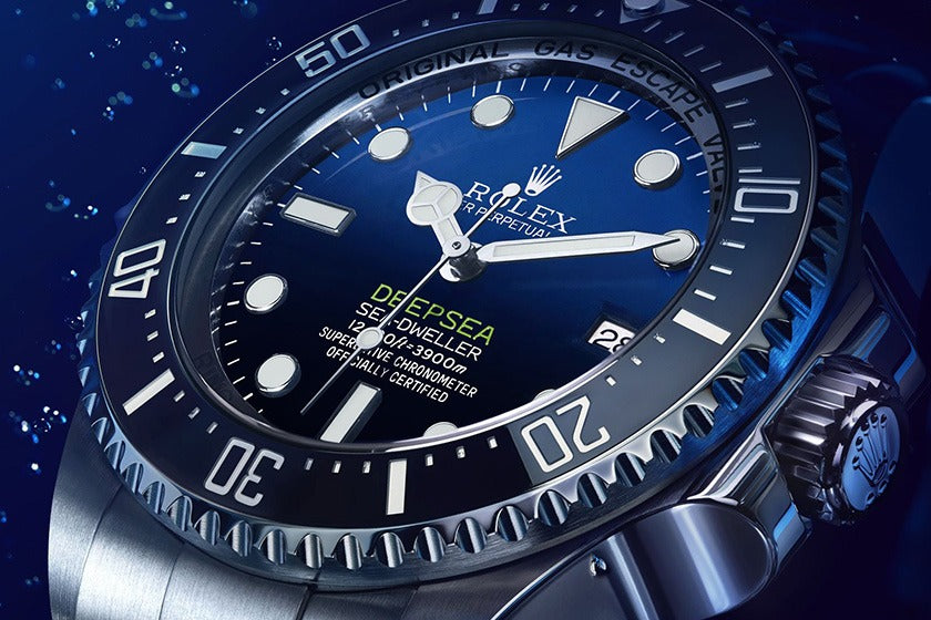 Rolex Sea-Dweller Deepsea 126660 Full Silver Black Dial 44mm Swiss Grade Men’s Watch