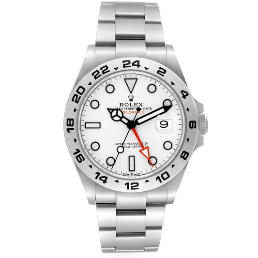 Rolex Explorer ll 42mm 226570 Polar Dial Swiss Grade Oyster Chain Men’s Watch