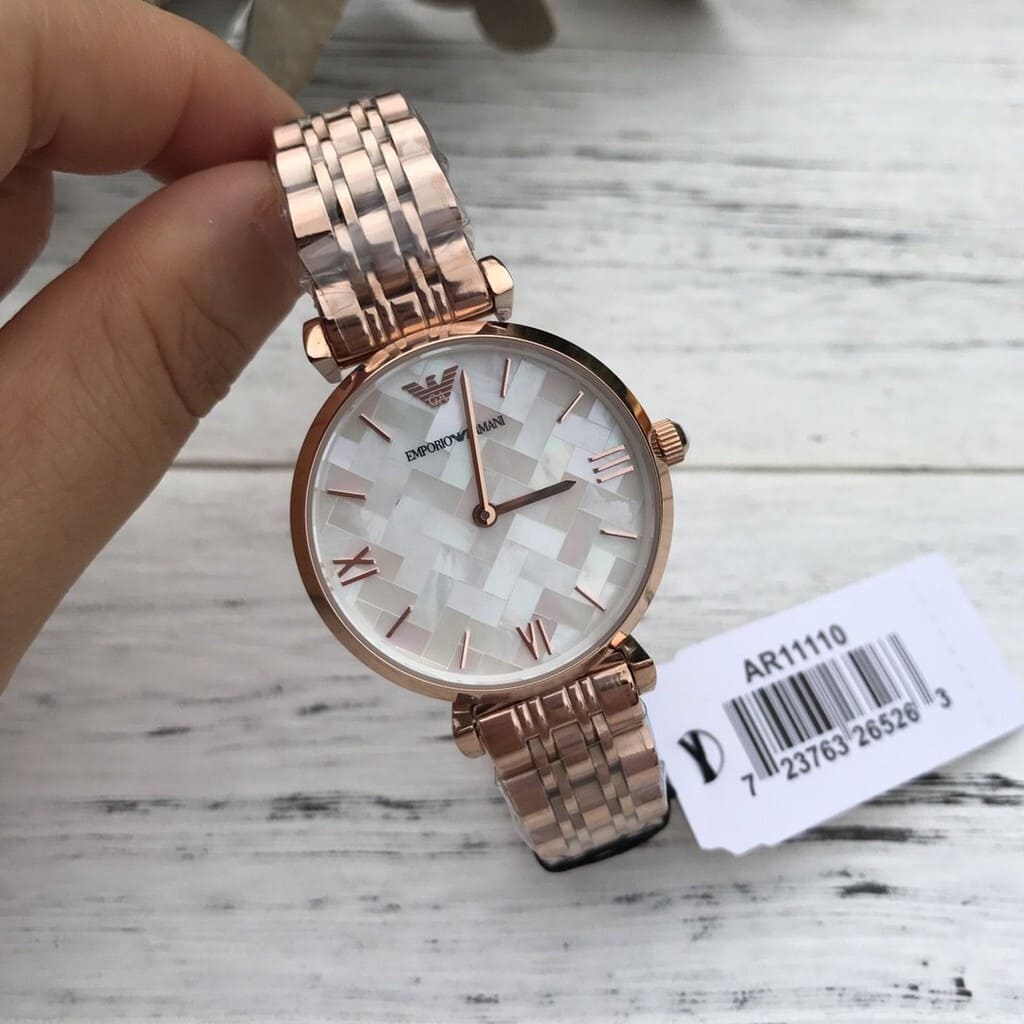 Emporio Armani AR11110 Quartz Stainless Steel Chain Lady’s Watch