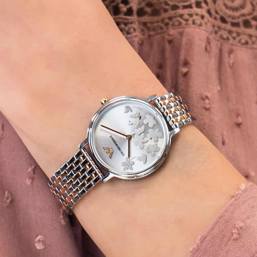 Emporio Armani AR11113 Quartz Stainless Steel Chain Lady’s Watch