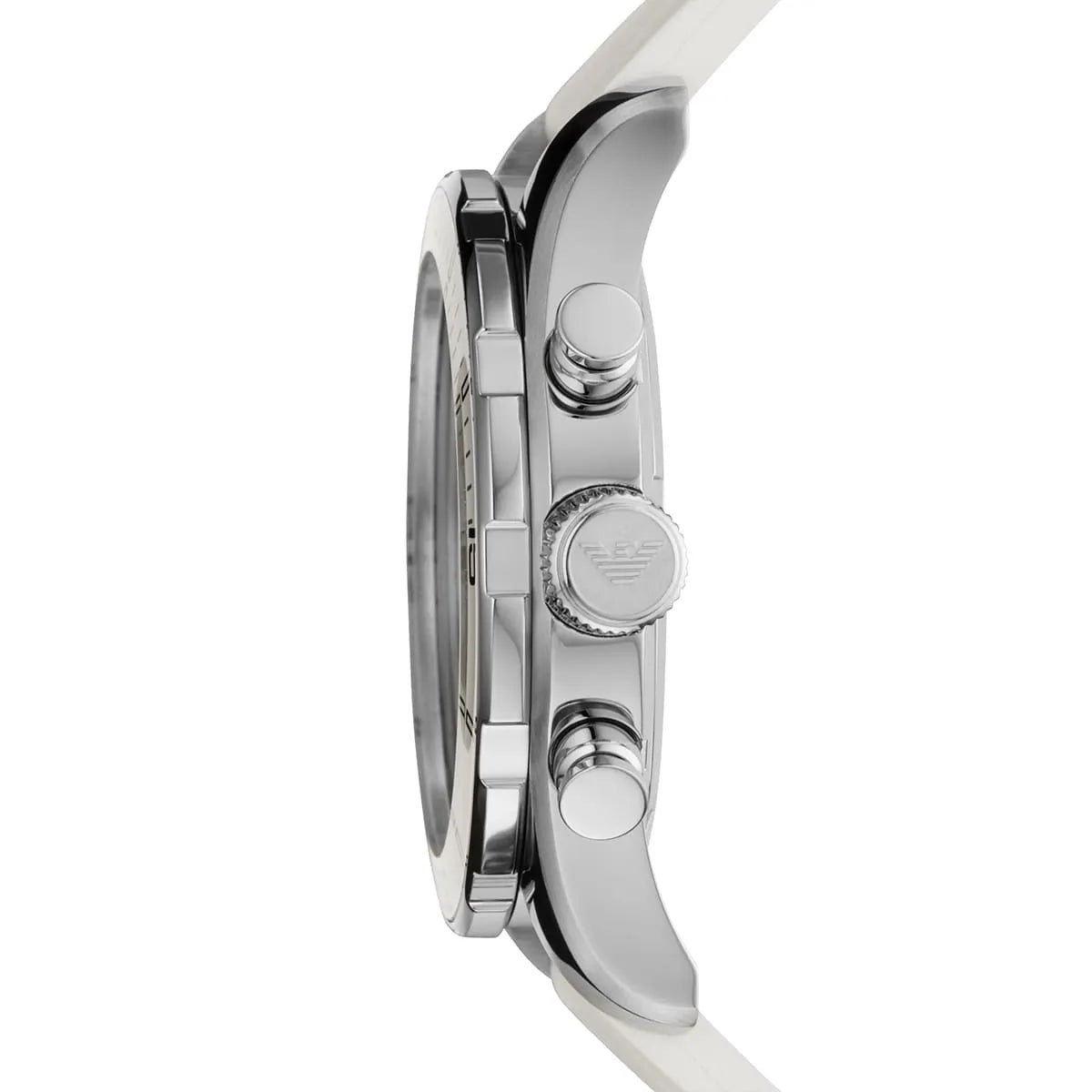 Emporio Armani Leo-Large AR5947 Chronograph Quartz Stainless Steel Silicon Strap Men’s Watch