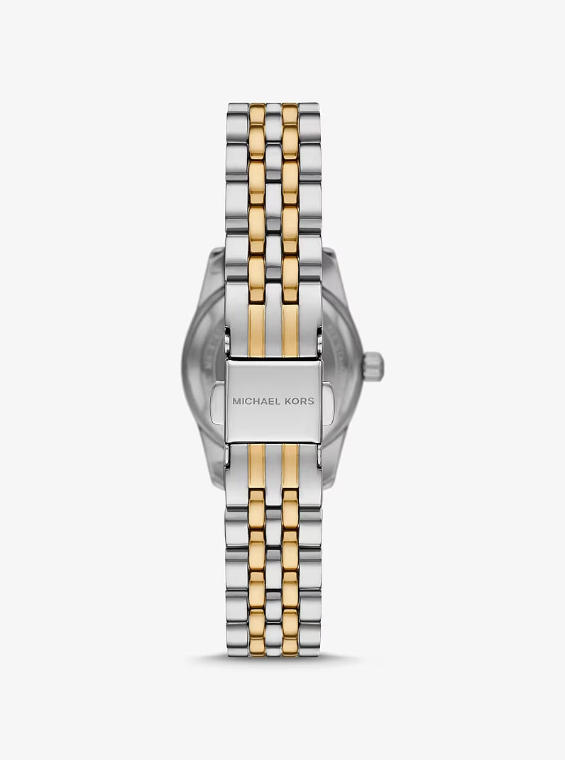 Michael Kors Lexington Pavé MK4740 Quartz White Dial Stainless Steel Chain Ladies Watch