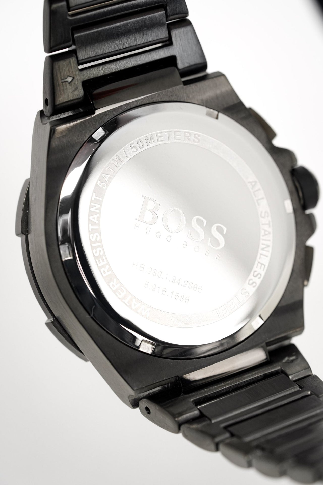Hugo Boss Supernova HB1513361 Chronograph Grey Dial Quartz Stainless Steel Chain Men’s Watch