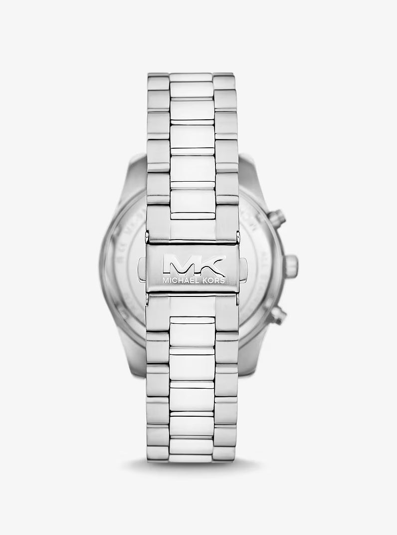 Michael Kors Lexington MK9165 Chronograph Quartz Blue Dial Stainless Steel Chain Men’s Watch