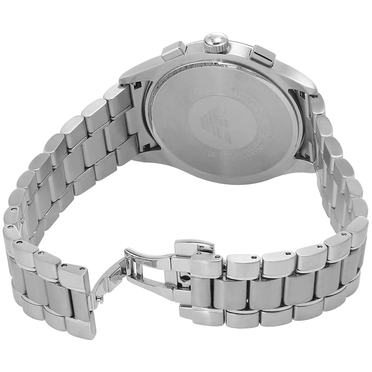 Emporio Armani Paolo AR11528 Chronograph Quartz Blue Dial Stainless Steel Chain Men’s Watch