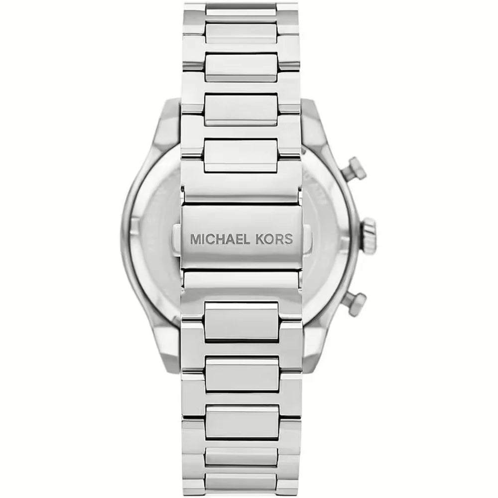 Michael Kors Panorama MK9196 Chronograph Quartz Green Dial Stainless Steel Chain Men’s Watch