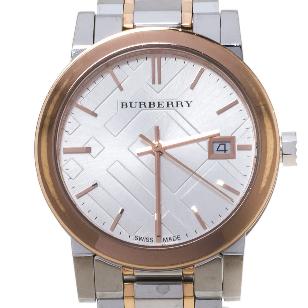 Burberry BU9105 Chronograph Quartz Stainless Steel Chain Ladies Watch