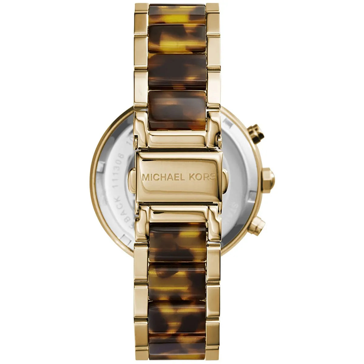 Michael Kors Parker MK5688 Chronograph Quartz Stainless Steel And Tort Acetate Bracelet Women’s Watch