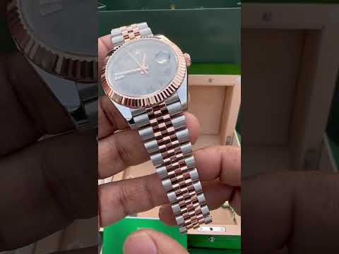 Rolex Datejust 126331 Two-Tone Wimbledon Dial Jubilee Bracelet 41mm Men’s Watch