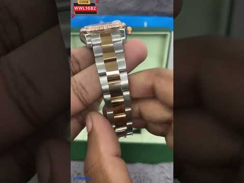 Rolex Datejust Dualtone Automatic Stainless Steel Chain Lady’s Watch