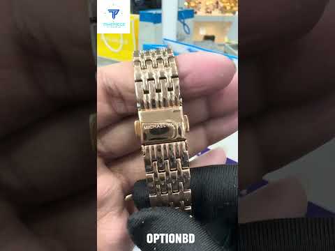 Michael Kors Melissa Pavé MK4372 Quartz Stainless Steel Chain Ladies Watch