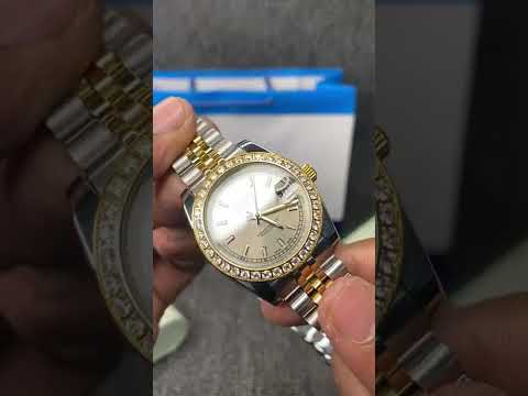 Rolex Datejust Dualtone Automatic Stainless Steel Chain Lady’s Watch