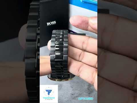 Hugo Boss Troper HB1514203 Automatic Black Dial Stainless Steel Chain Men’s Watch