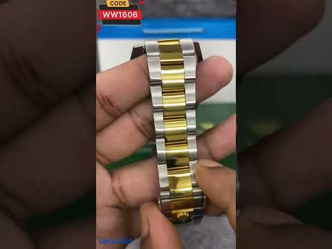 Rolex Submariner Date Dual Tone Automatic Stainless Steel Black Dial Men’s Chain Watch