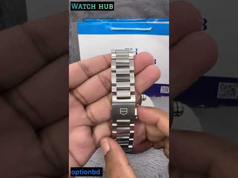 Tag Heuer Carrera Quartz Chronograph Ceramic Bezel Men’s Stainless Steel Chain Watch