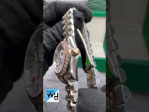 Rolex Datejust Rose Gold & Silver Automatic Stainless Steel Chain Lady’s Watch