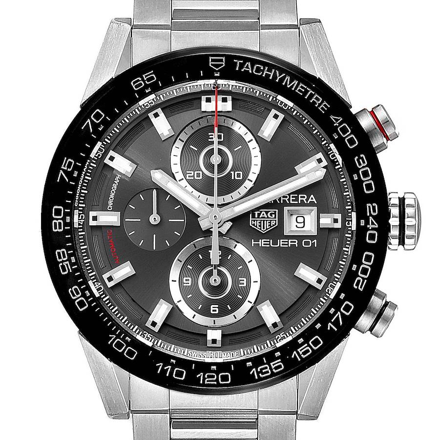 Tag Heuer Carrera CAR201W Automatic Chronograph Stainless Steel Men's Watch