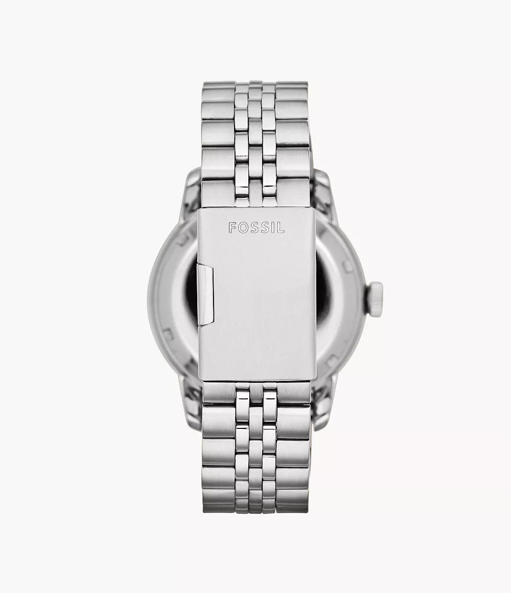 Fossil ME1135 Mechanical Twist Quartz Stainless Steel Chain Men’s Watch