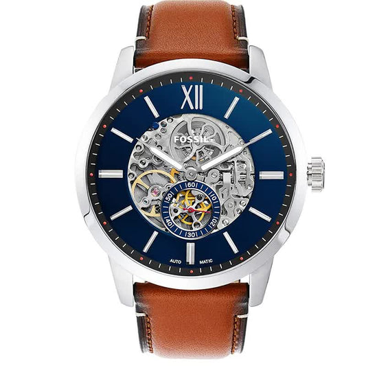 Fossil ME3154 Automatic Genuine Leather Strap Men’s Watch