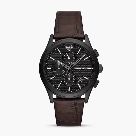 Emporio Armani AR11549 Chronograph Quartz Genuine Leather Belt Men’s Watch