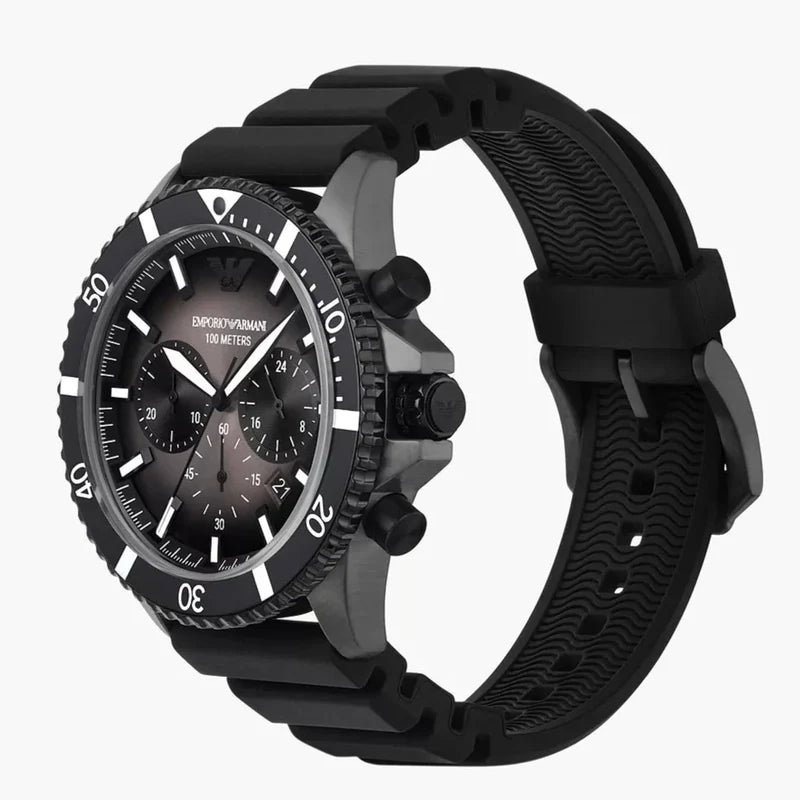 Emporio Armani Diver AR11515 Quartz Silicon Strap Men’s Watch