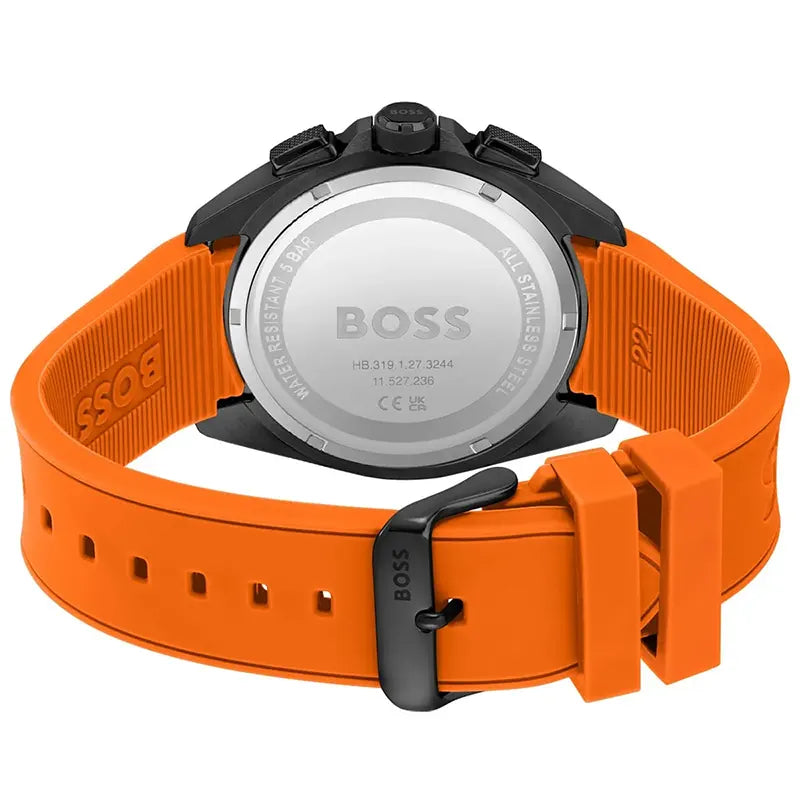 Hugo Boss HB1513957 Chronograph Quartz Silicon Strap Men’s Watch