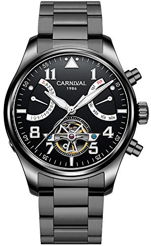 Carnival 8783g Automatic Stainless Steel Chain Men’s Watch