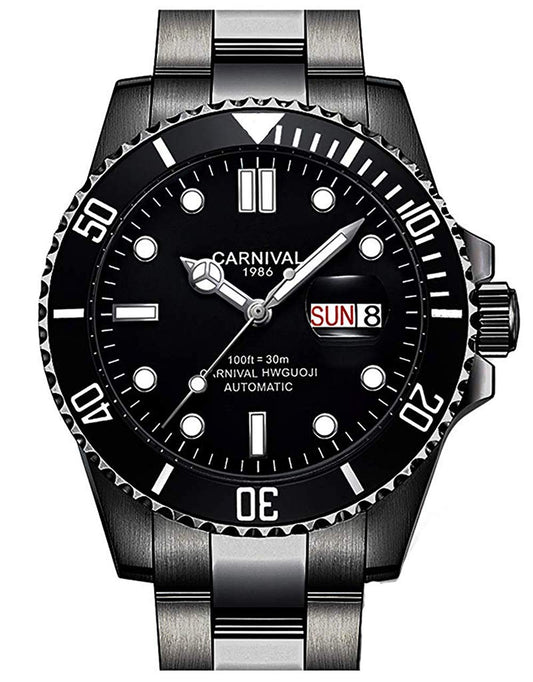 Carnival 8756g Automatic Stainless Steel Chain Men’s Watch