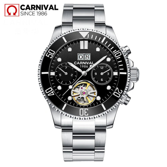 Carnival 8880g Automatic Stainless Steel Chain Men’s Watch