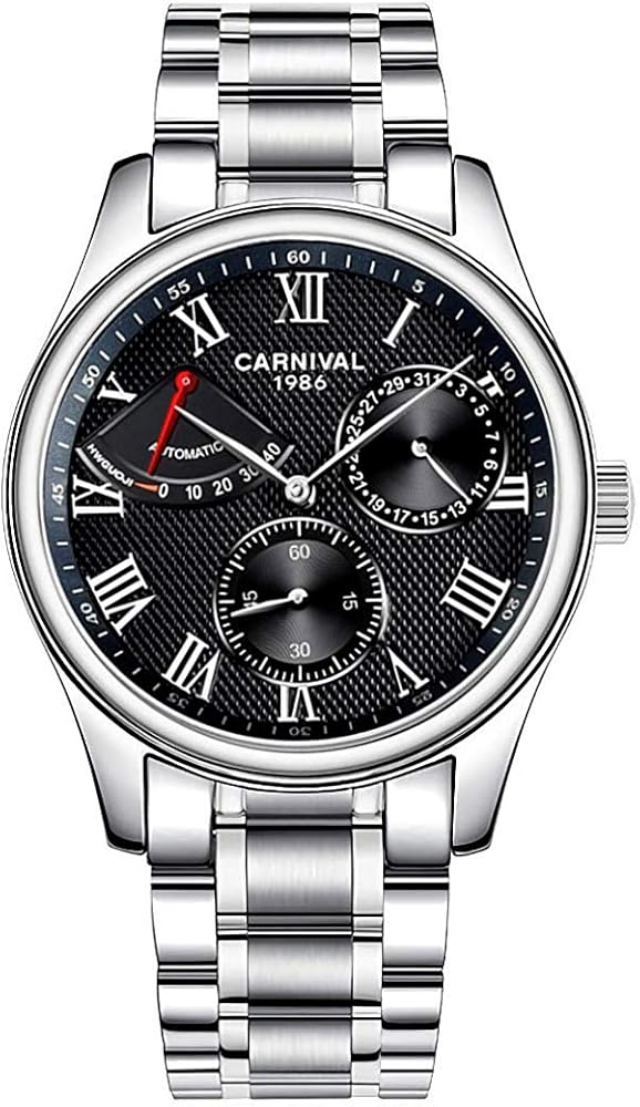 Carnival 8773g Automatic Stainless Steel Chain Men’s Watch