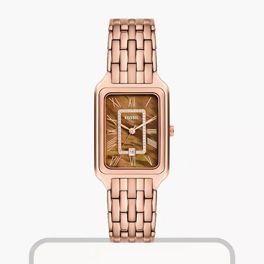 Fossil Raquel ES5323 Quartz Stainless Steel Chain Women’s Watch