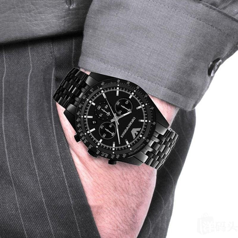 Emporio Armani AR5989 Chronograph Quartz Stainless Steel Chain Men’s Watch