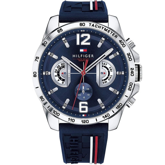 Tommy Hilfiger 1791476 Chronograph Quartz Silicon Strap Men’s Watch